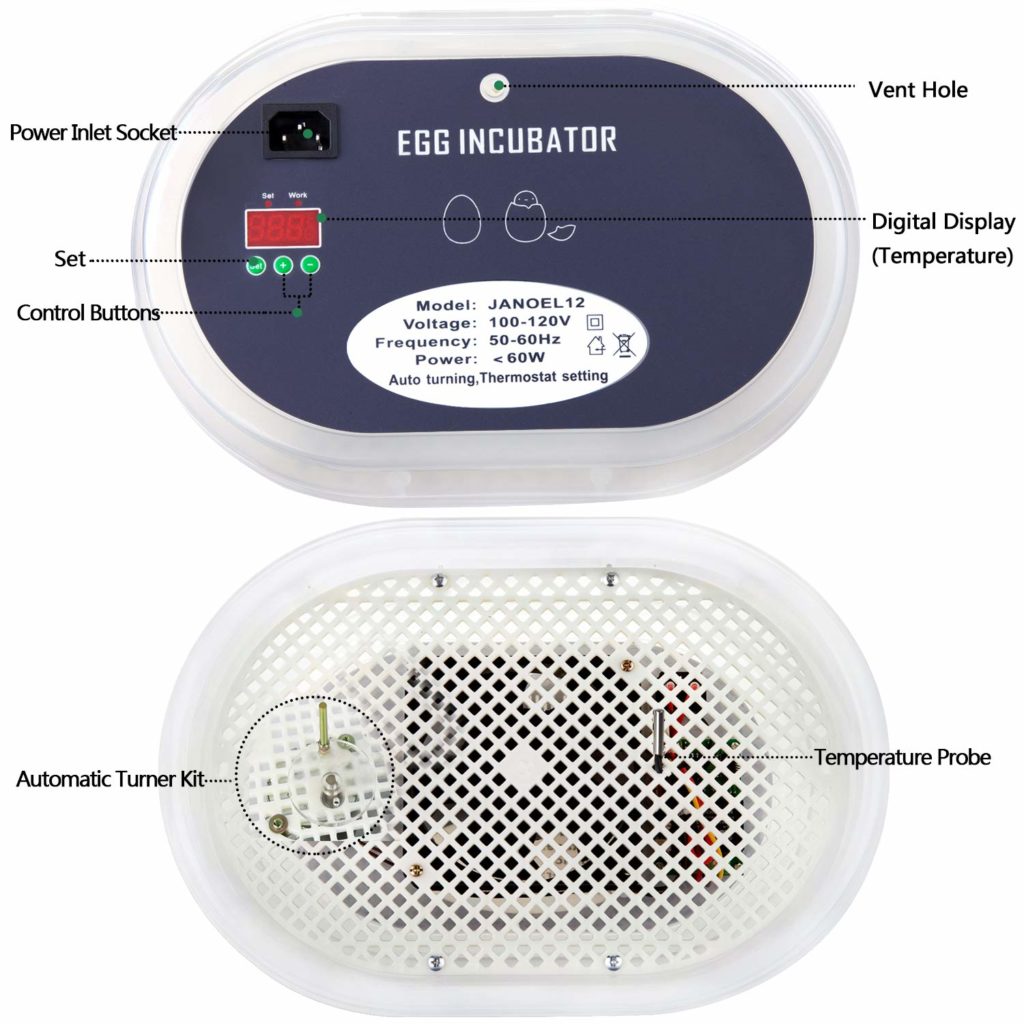 Digital Fully Automatic Incubator