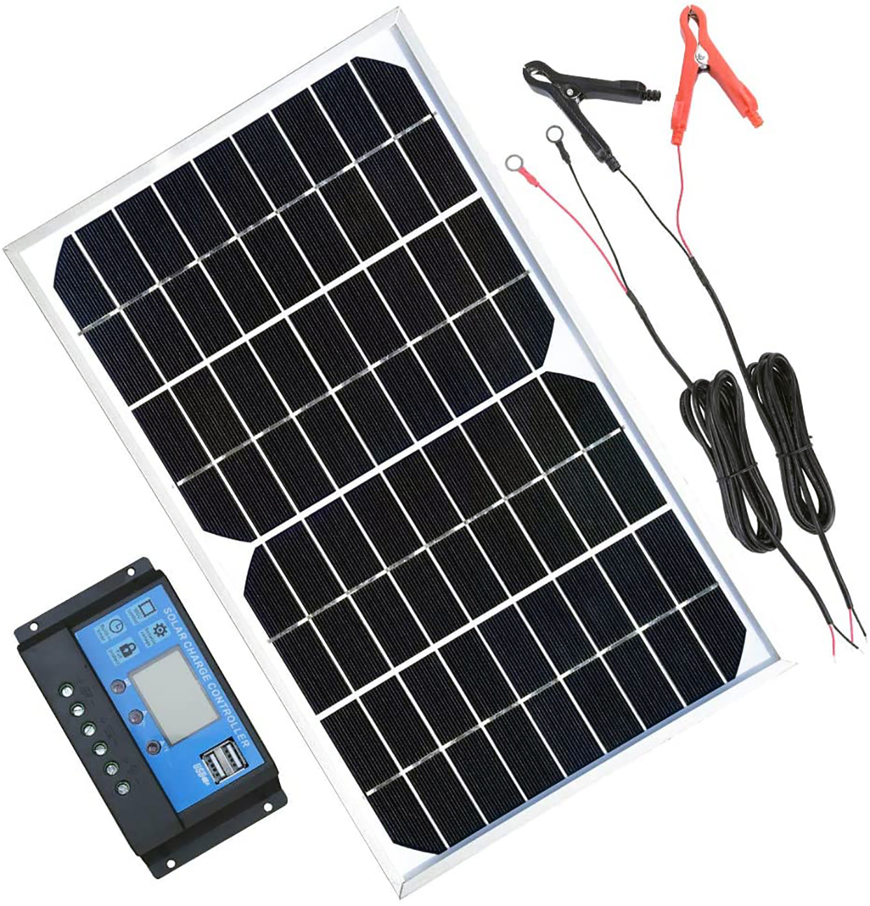 Solar Panel Kit 10W 12V review